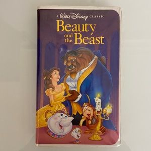 BEAUTY & THE BEAST - Disney Classic RARE Black Diamond 1992